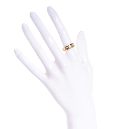 Tiffany 18k Yellow Gold Atlas Ring Size 5.75 2 of 4
