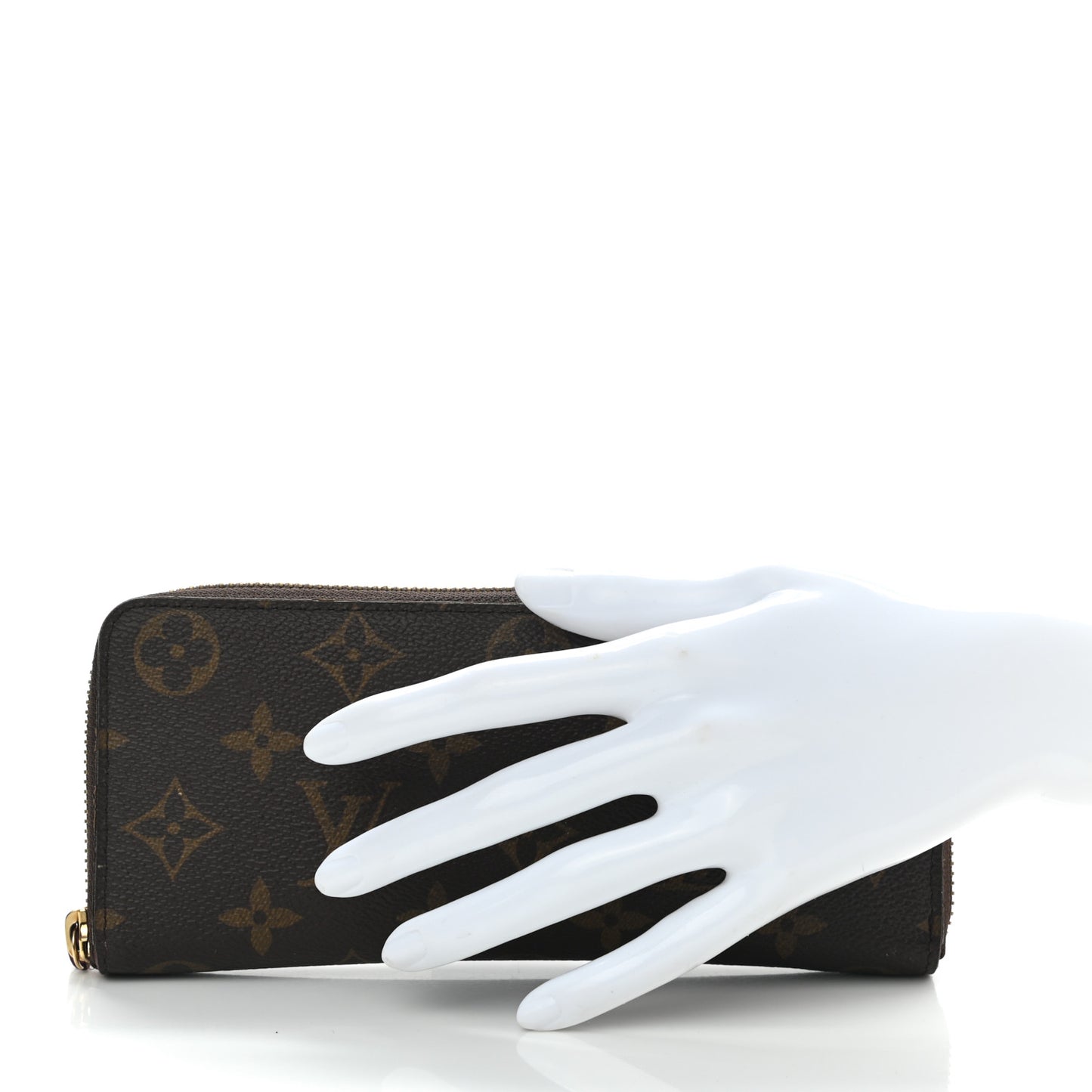Monogram Clemence Wallet Fuchsia