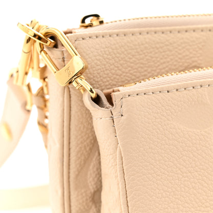 Louis Vuitton Empreinte Monogram Giant Multi Pochette Accessories Cream 10 of 11