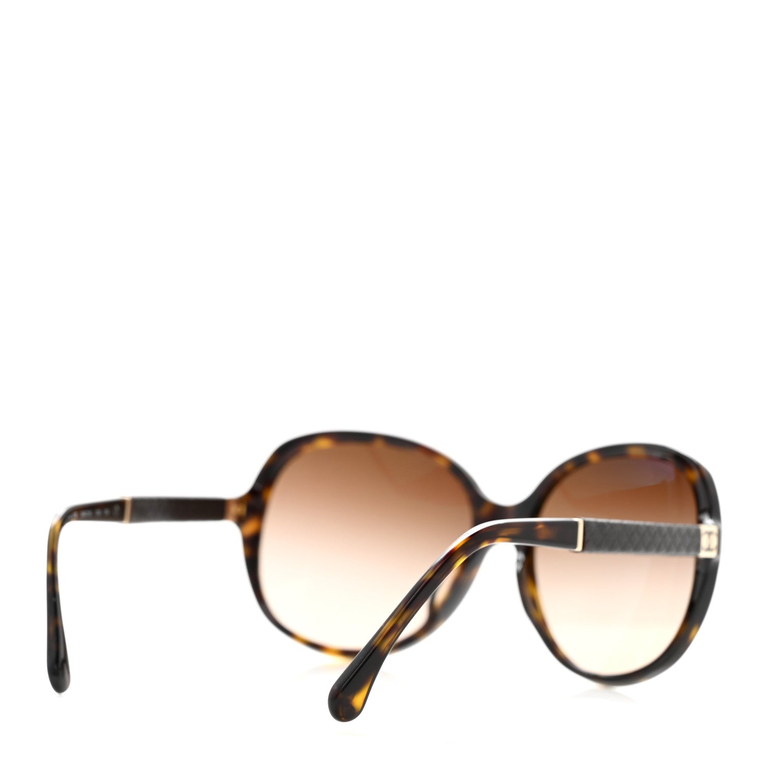 Chanel Acetate Quilted CC Sunglasses 5232-Q Tortoise 4 of 8