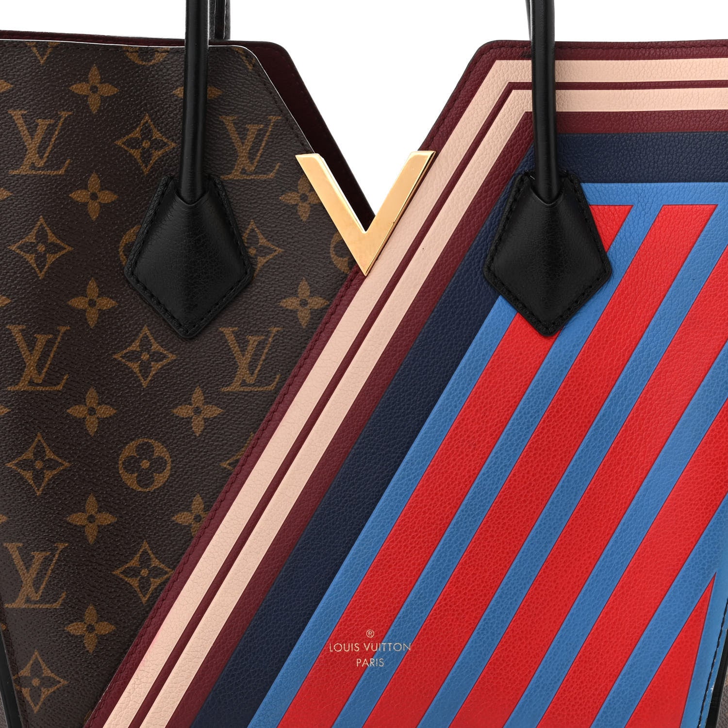 Louis Vuitton Calfskin Monogram Kimono Tote MM 7 of 10
