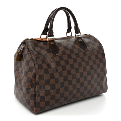 Louis Vuitton Damier Ebene Speedy 30 3 of 11
