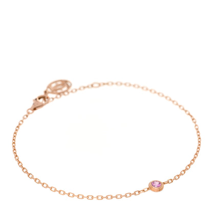 Cartier 18K Pink Gold Pink Sapphire D'Amour Bracelet 1 of 3