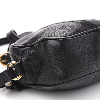 Gucci Pebbled Calfskin Mini Soho Disco Bag Black 6 of 11