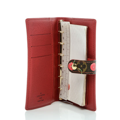 Louis Vuitton Monogram Cerises Small Ring Agenda Cover 5 of 6