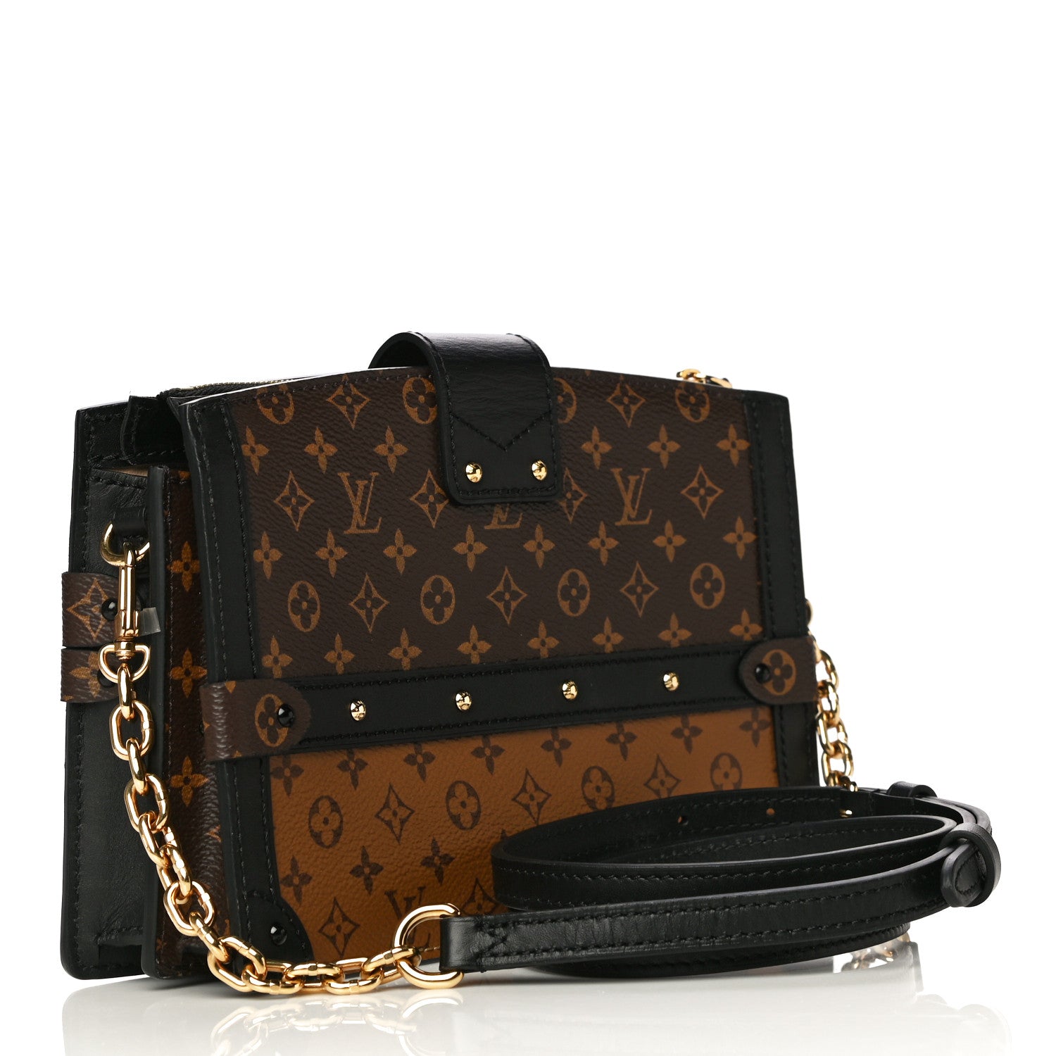Louis Vuitton Reverse Monogram Trunk Clutch 3 of 9