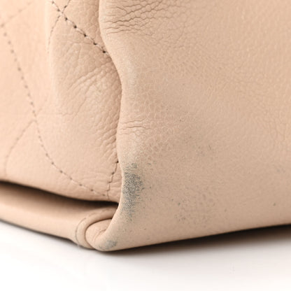 Chanel Caviar Executive Cerf Shopper Tote Beige 14 of 14