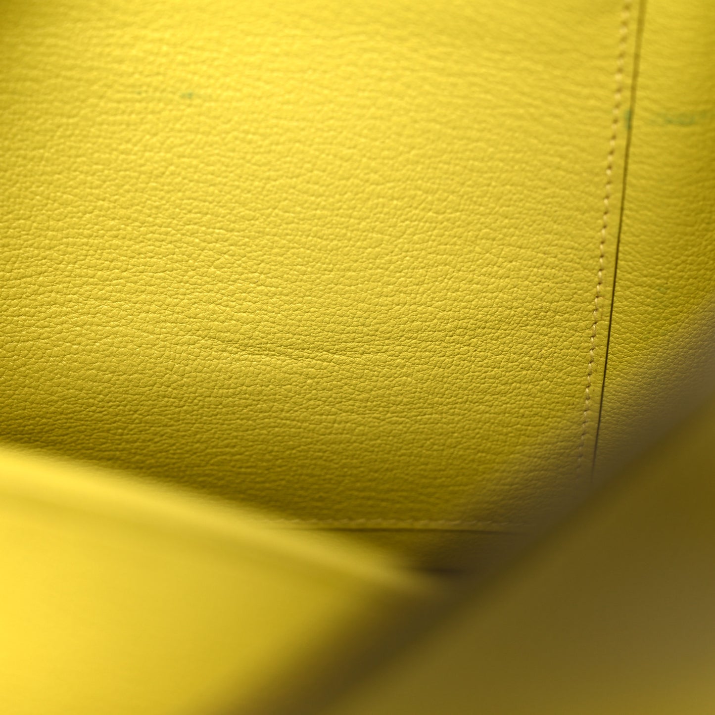 Epsom Birkin 35 Lime