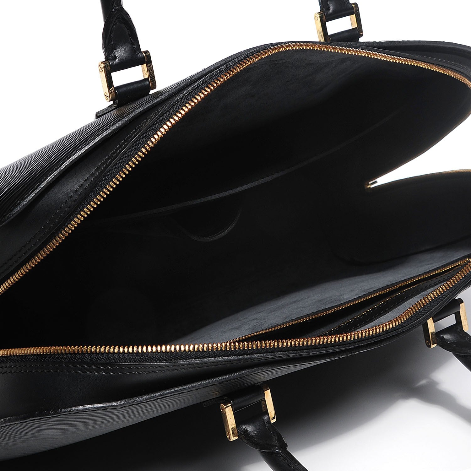 Louis Vuitton Epi Sorbonne Briefcase Black 5 of 7