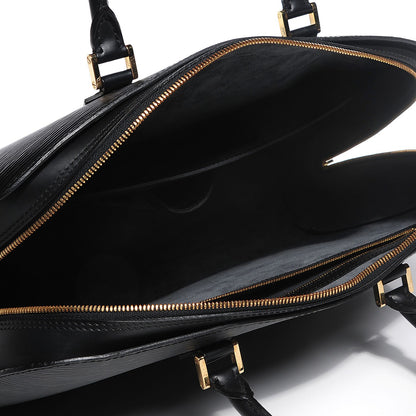 Louis Vuitton Epi Sorbonne Briefcase Black 5 of 7