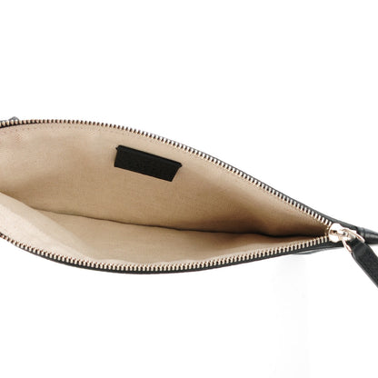 Gucci Pebbled Calfskin Zip Pouch Black 6 of 8