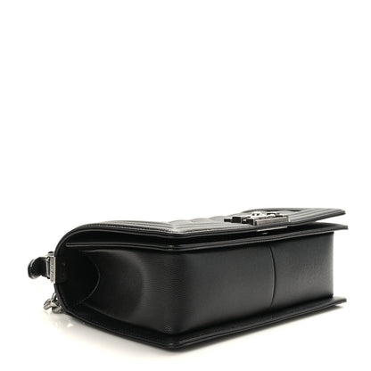 Chanel Caviar Quilted Medium Boy Flap Black 4 of 9