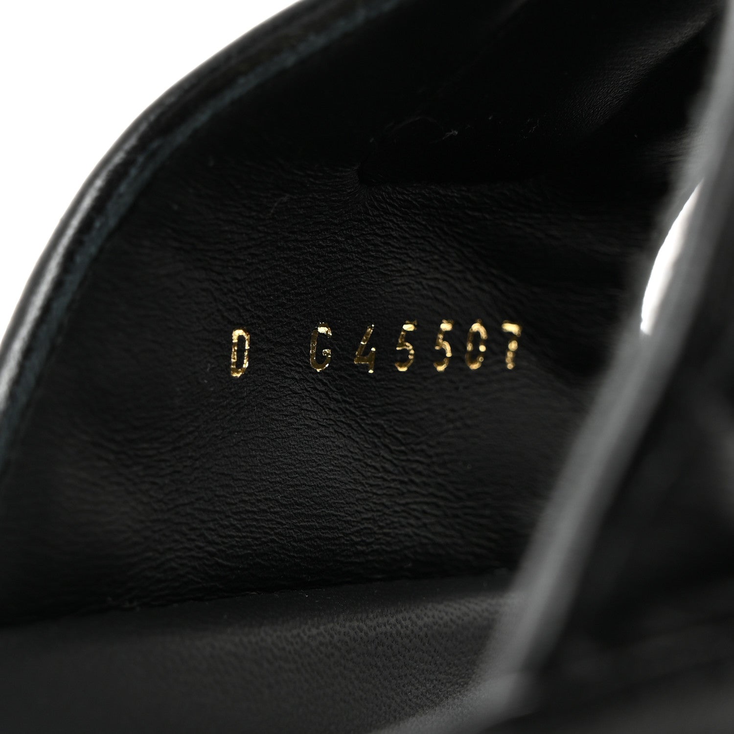 Chanel Lambskin Quilted Velcro Dad Chain CC Slide Sandals 39 Black 7 of 9