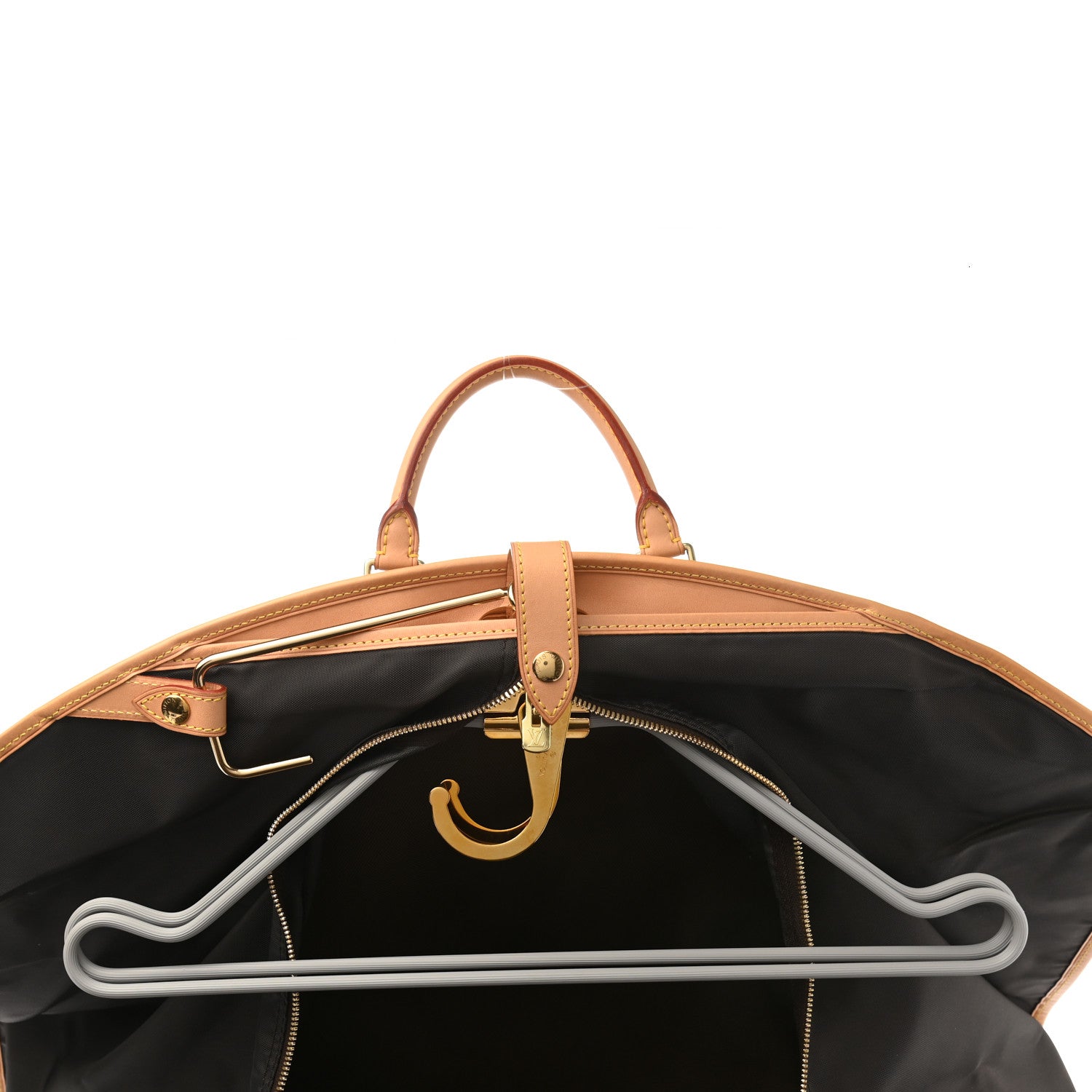 Louis Vuitton Monogram Garment Cover 2 Hangers 6 of 6