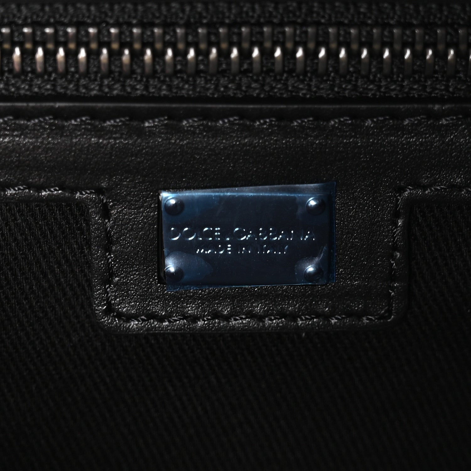 Dolce & Gabbana Coated Jacquard Logo Backpack Black 6 of 9