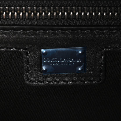 Dolce & Gabbana Coated Jacquard Logo Backpack Black 6 of 9