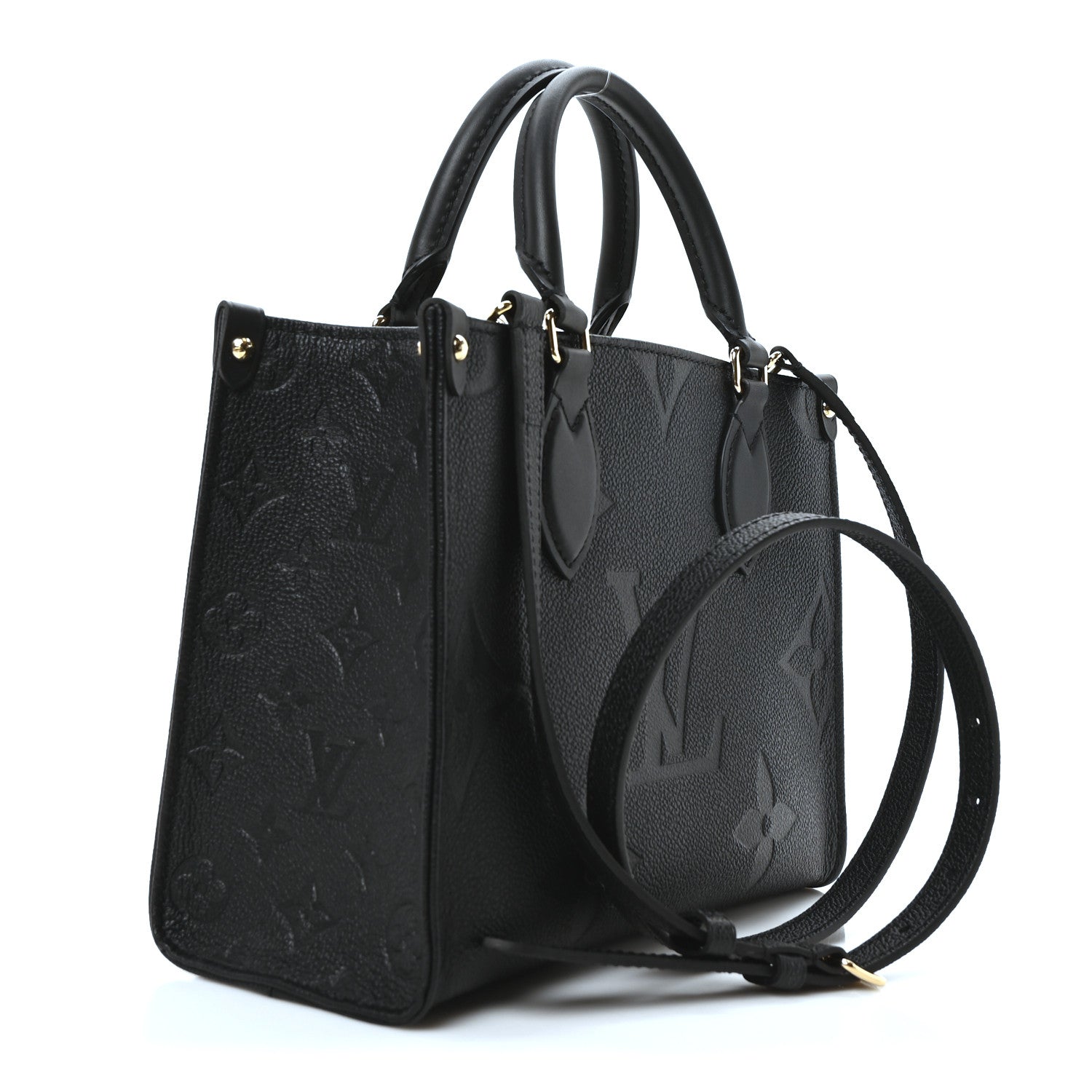 Louis Vuitton Empreinte Monogram Giant Onthego PM Black 3 of 10