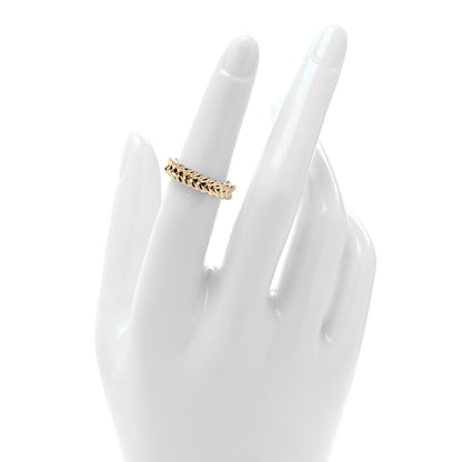 Anita Ko 18K Yellow Gold Braided Band Ring 50 5.5 2 of 5