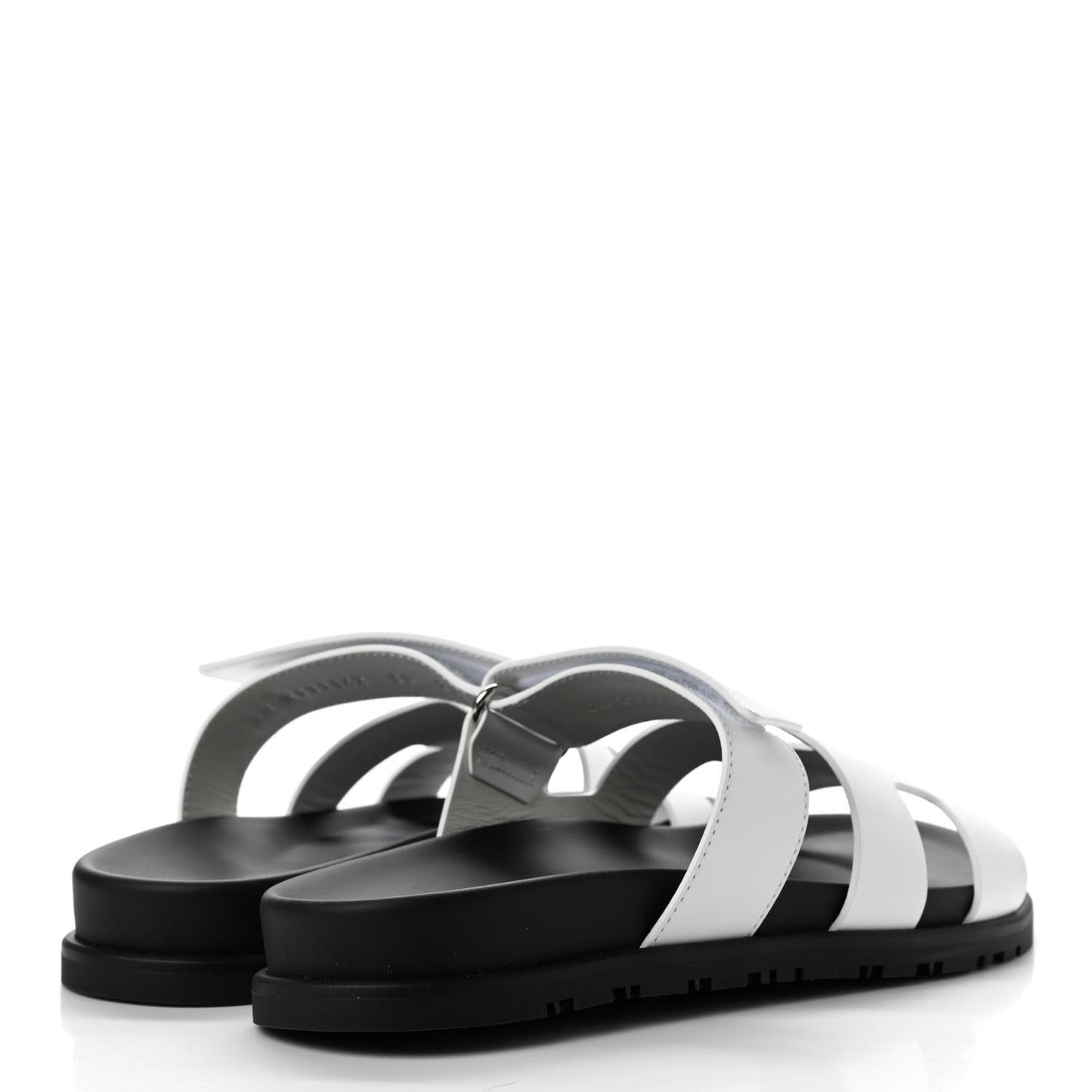 Calfskin Womens Chypre Sandals 38 White
