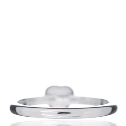 Cartier 18K White Gold Diamond D'Amour Heart Ring 46 3.75 4 of 6