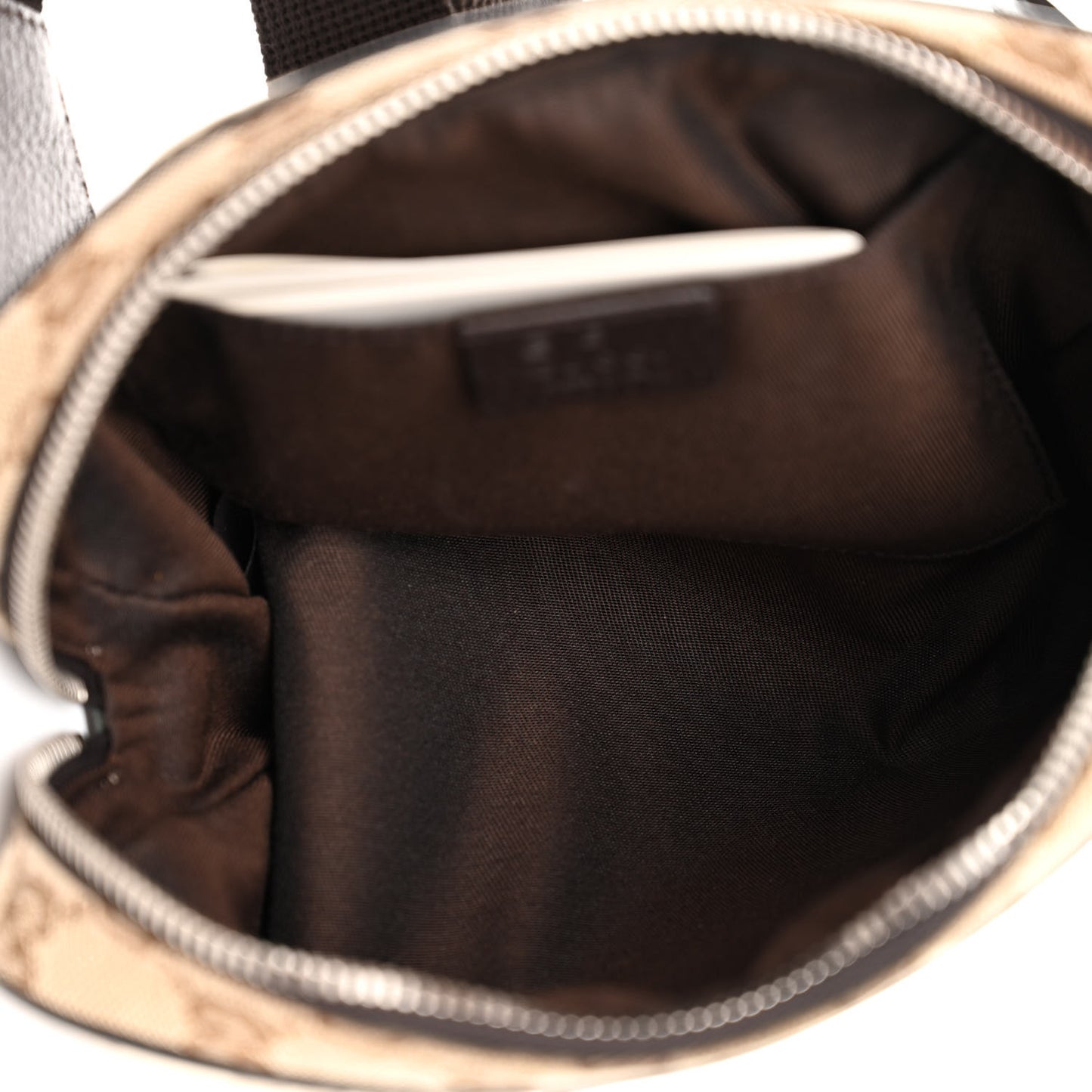 Monogram Belt Bag Dark Brown