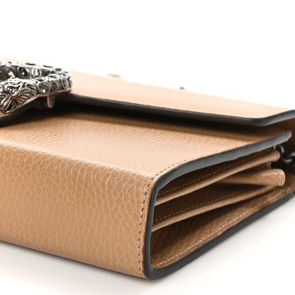 Gucci Dollar Calfskin Crystal Mini Dionysus Chain Wallet Natural Tan Black Diamond 11 of 11