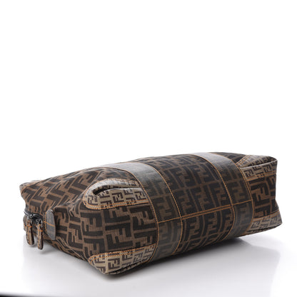 Fendi Zucca Zucchino Spalmati Large B Mix Tote Tobacco 4 of 14