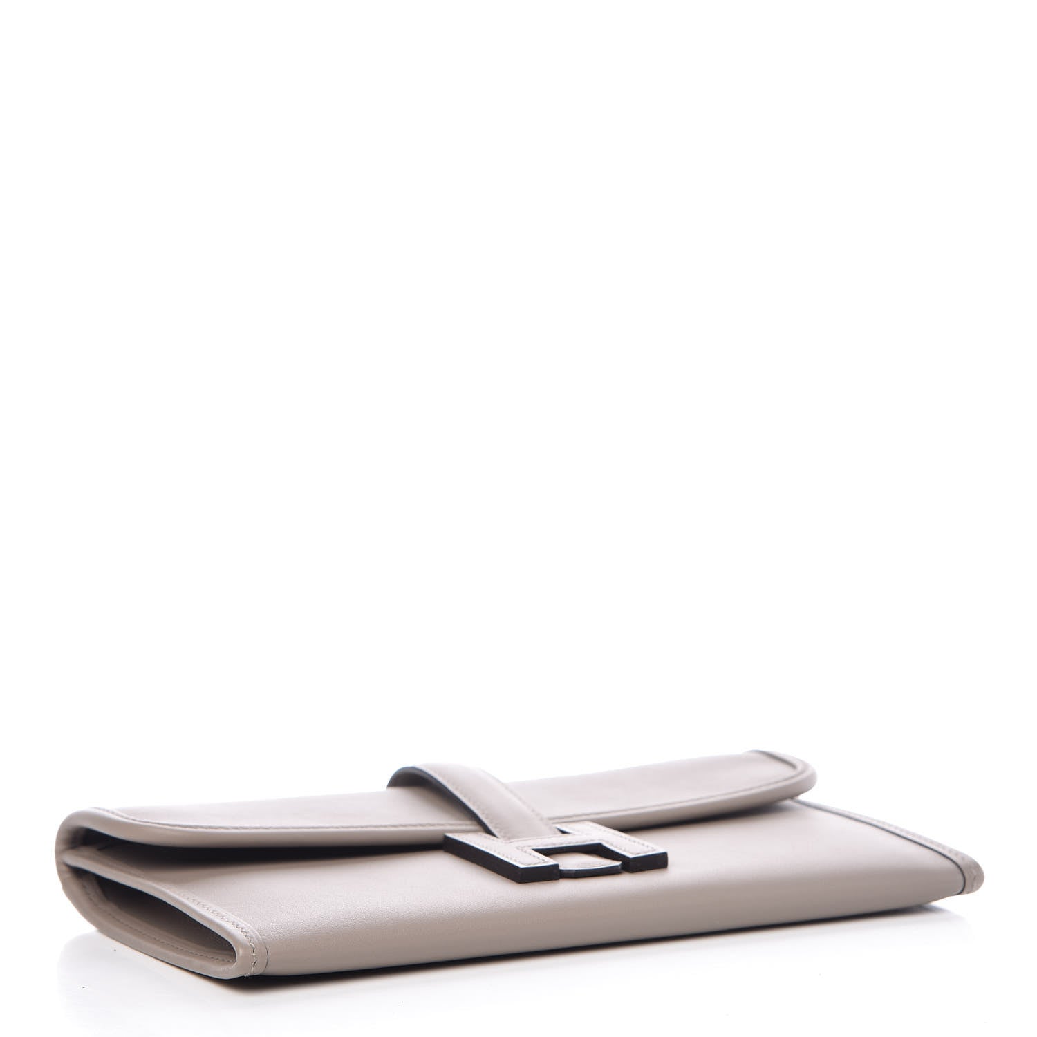 Hermes Swift Jige Duo Clutch Gris Asphalte 5 of 11