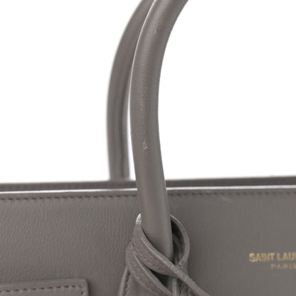 Saint Laurent Grained Calfskin Baby Sac De Jour Fog 11 of 17