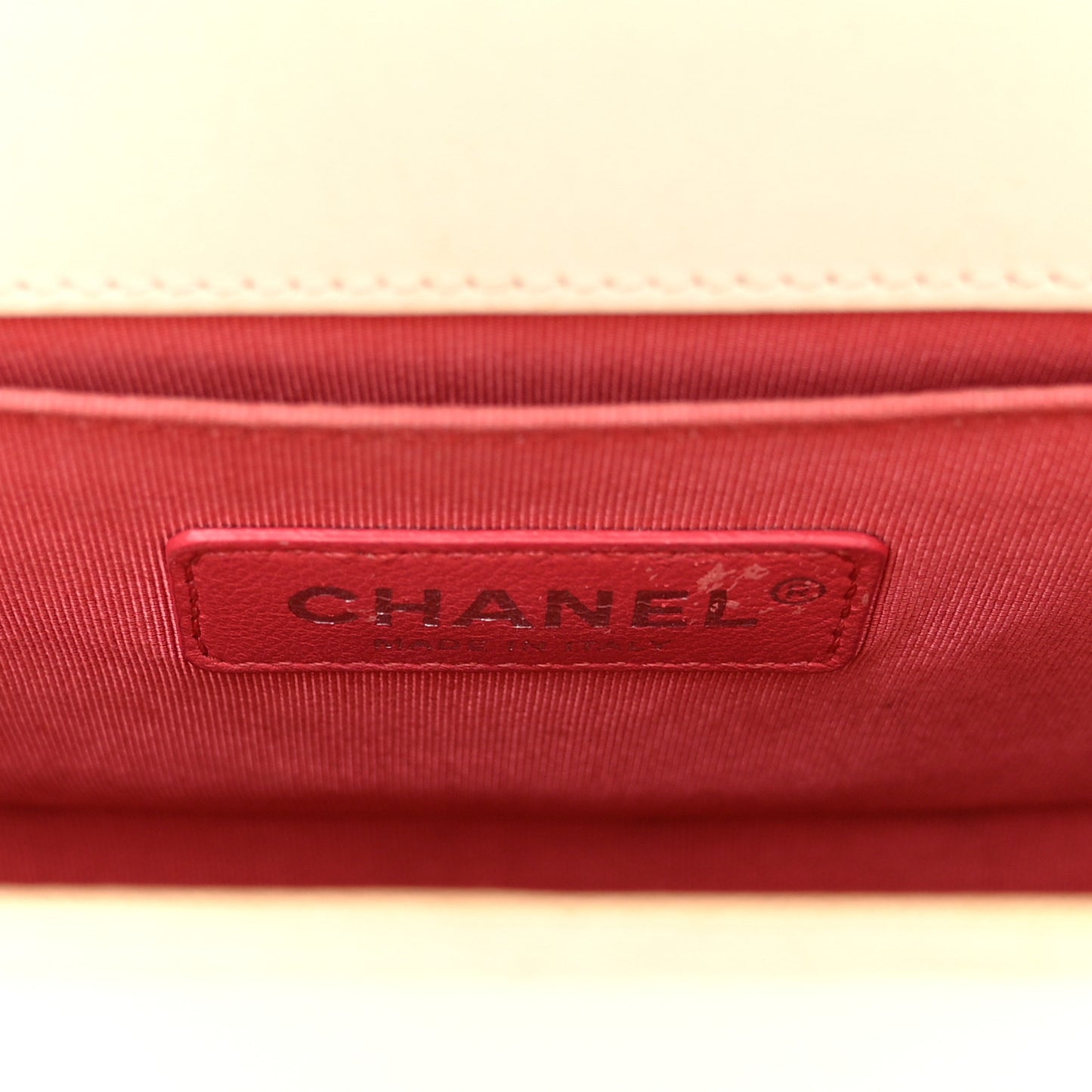 Lambskin Sequin Embroidered Small Boy Flap White Multicolor