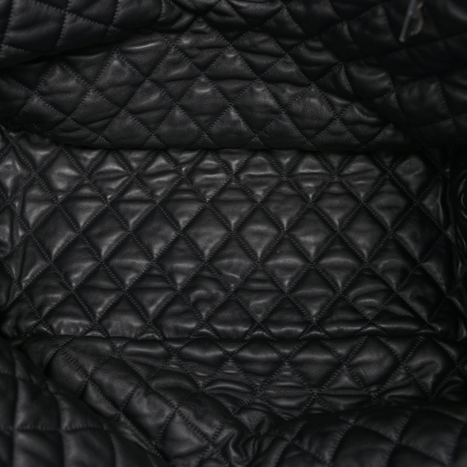 Chanel Lambskin Quilted Extra Large Coco Cocoon Reversible Tote Burgundy 5 of 10