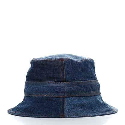 Christian Dior Denim Bucket Hat 57 Blue 3 of 5