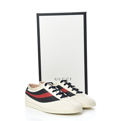 Gucci Calfskin Mens Falacer Sneakers 8 Nero Black 10 of 10