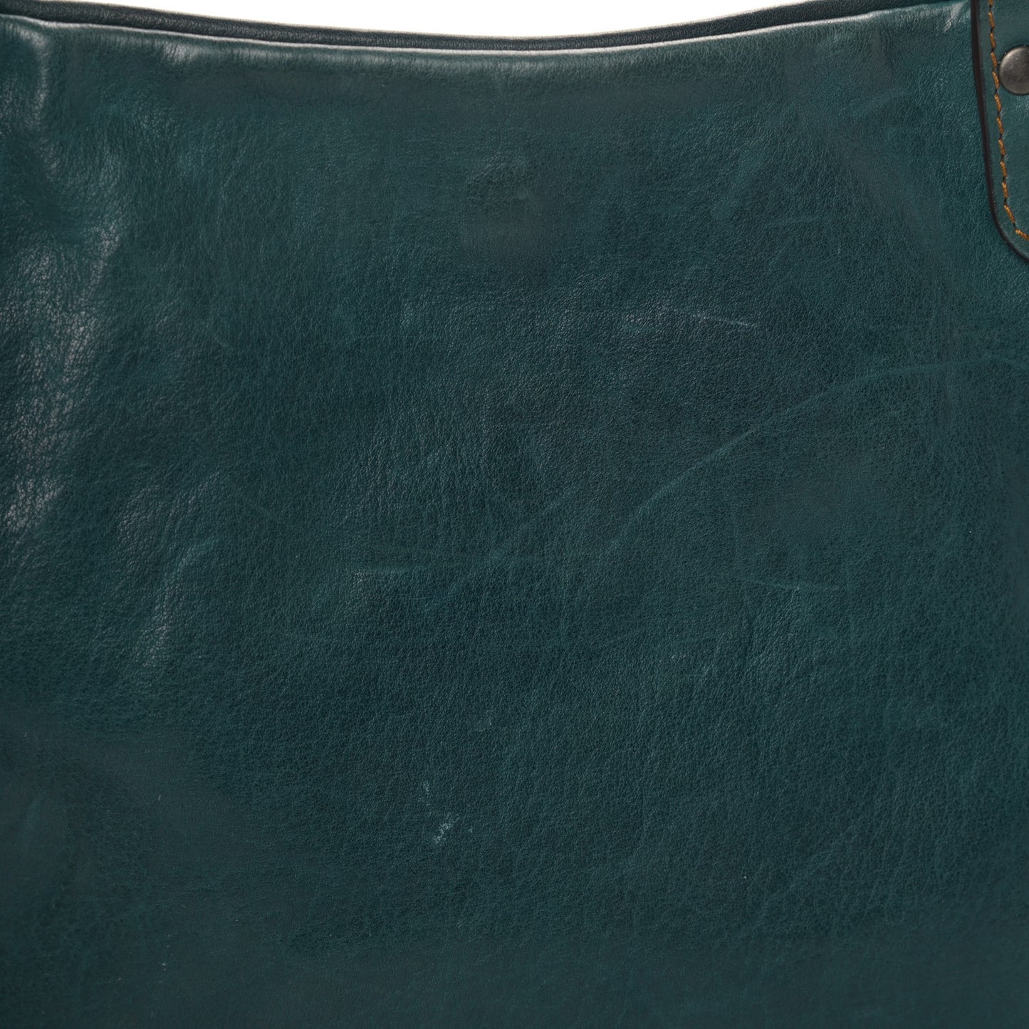 Calfskin Medium Gaucho Double Saddle Bag Dark Blue
