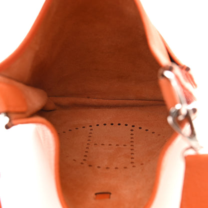 Hermes Taurillon Clemence Evelyne III PM Orange 5 of 12