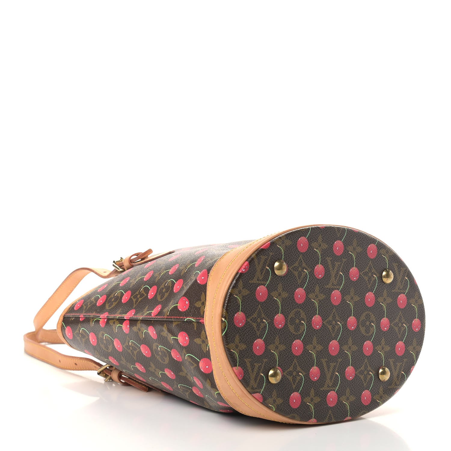 Louis Vuitton Monogram Cerises Bucket Bag 4 of 8