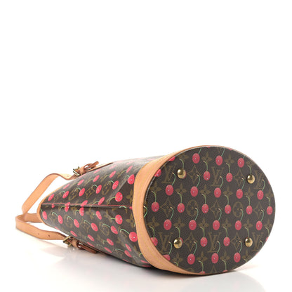 Louis Vuitton Monogram Cerises Bucket Bag 4 of 8