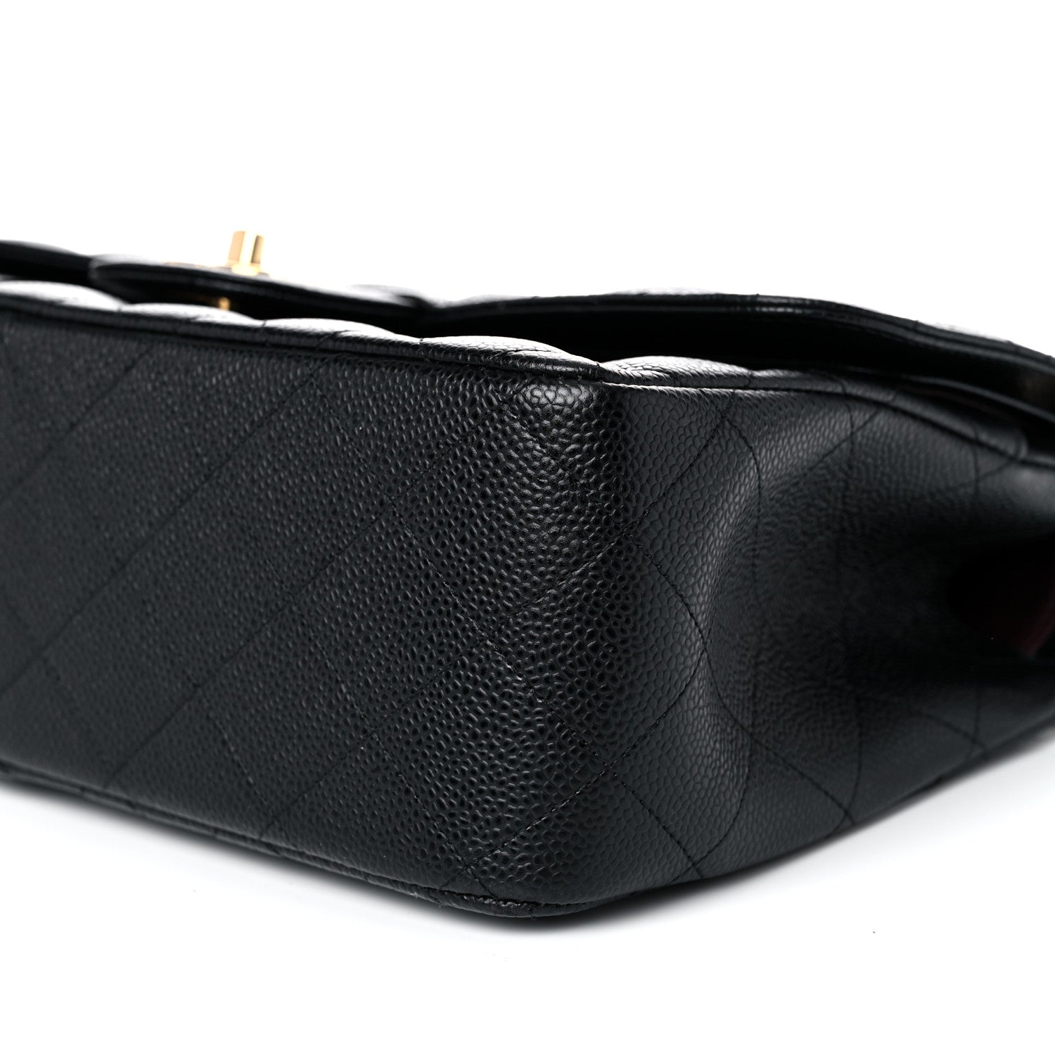 Chanel Caviar Quilted Jumbo Double Flap Black 9 of 13