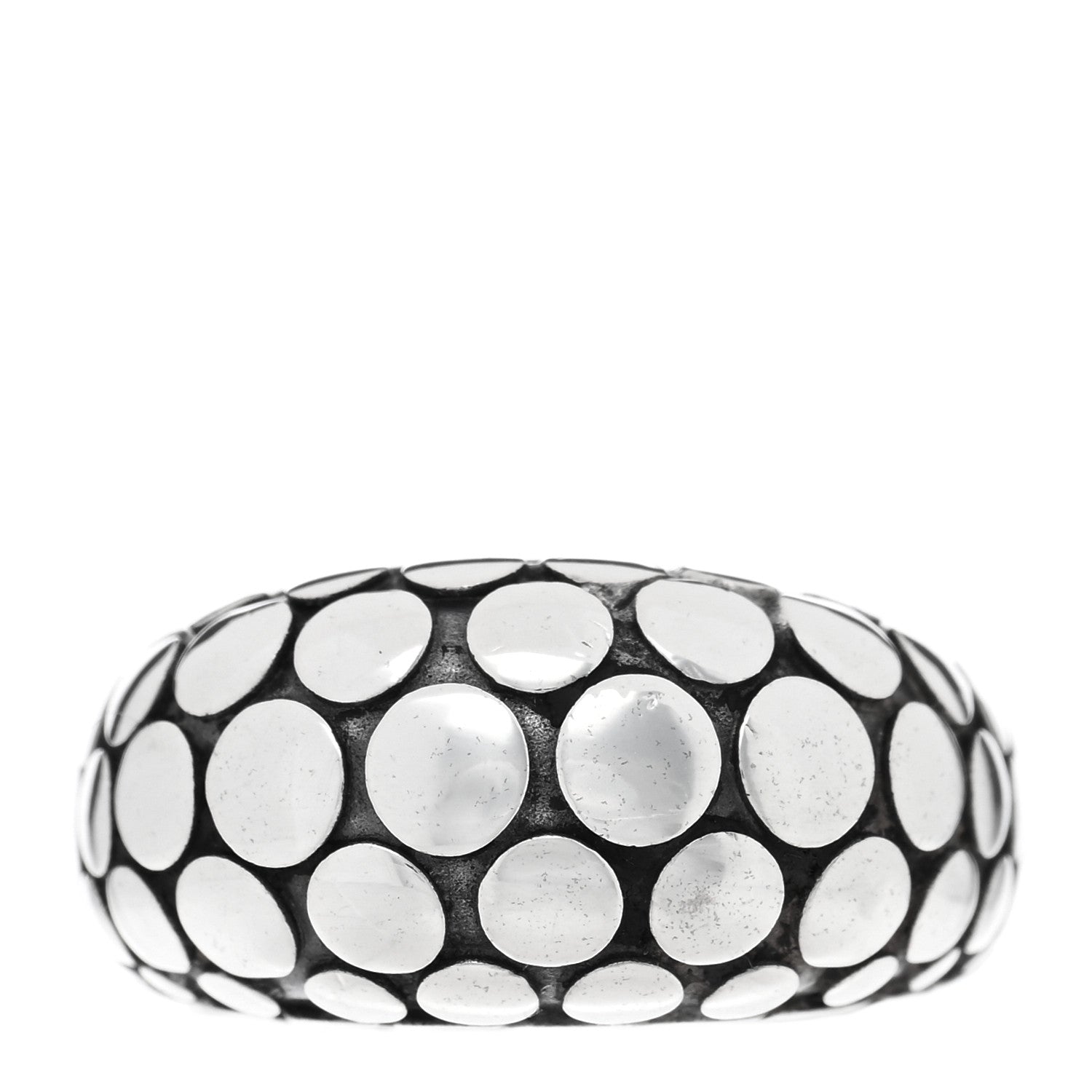 John Hardy Sterling Silver Dot Dome Ring 57 8 1 of 4