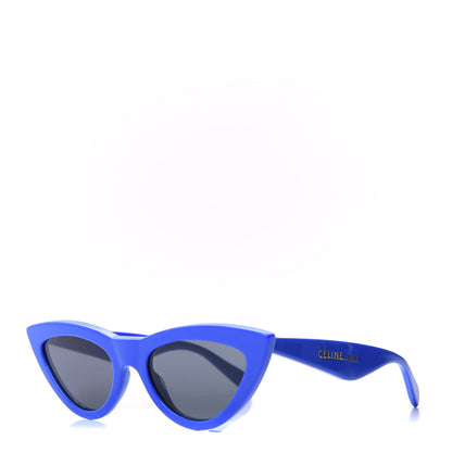 Celine Acetate Cat Eye Sunglasses CL40019I Blue 1 of 7