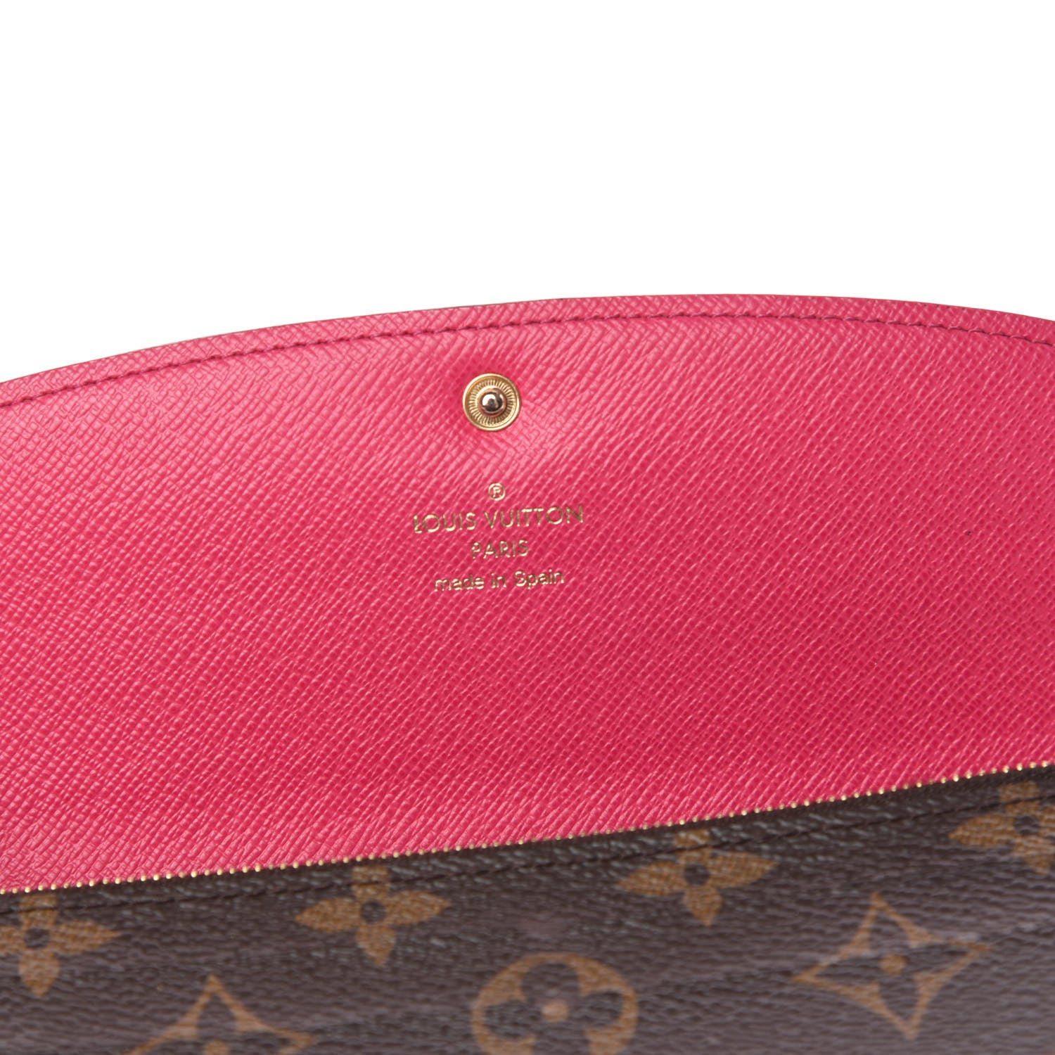 Louis Vuitton Monogram Emilie Wallet Hot Pink 6 of 9