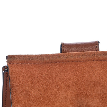 Chloe Suede Calfskin Mini Faye Bracelet Bag Tobacco 12 of 13