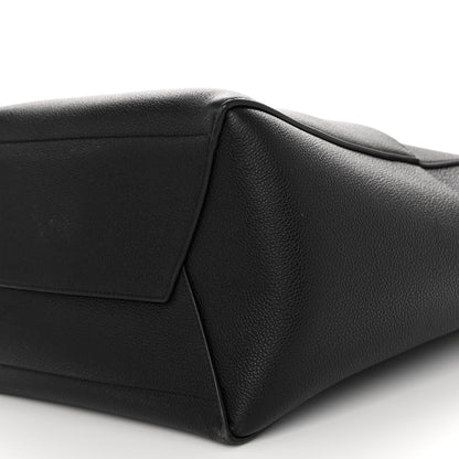 Celine Soft Grained Calfskin Sangle Bucket Bag Black 9 of 9