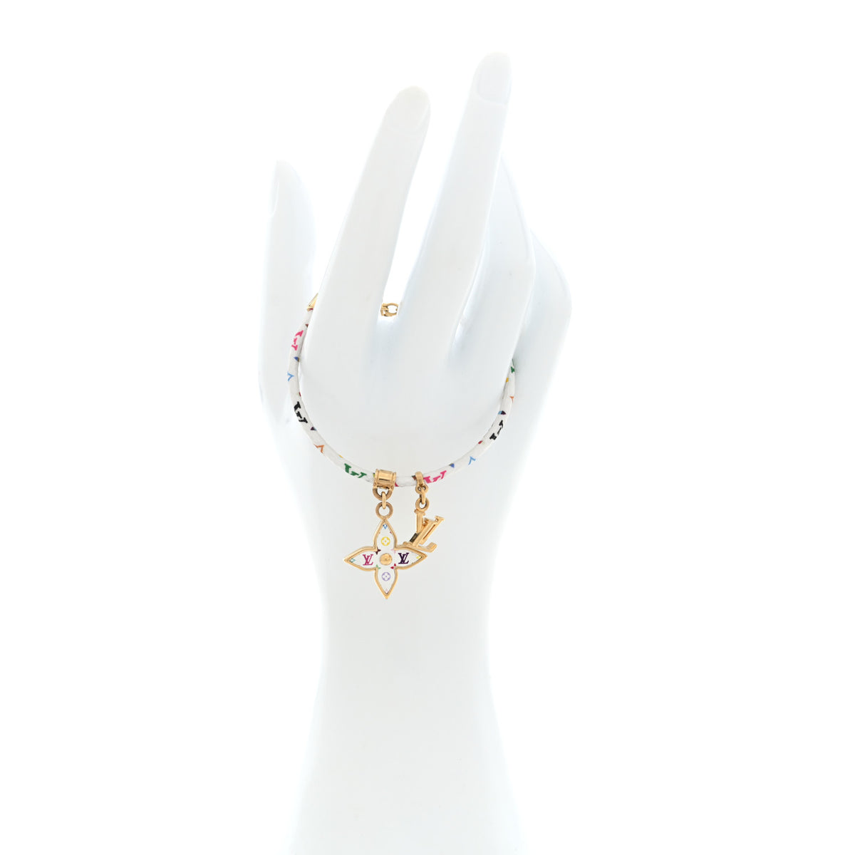 Louis Vuitton LV X TM Monogram Multicolor Charms Bracelet White 2 of 5