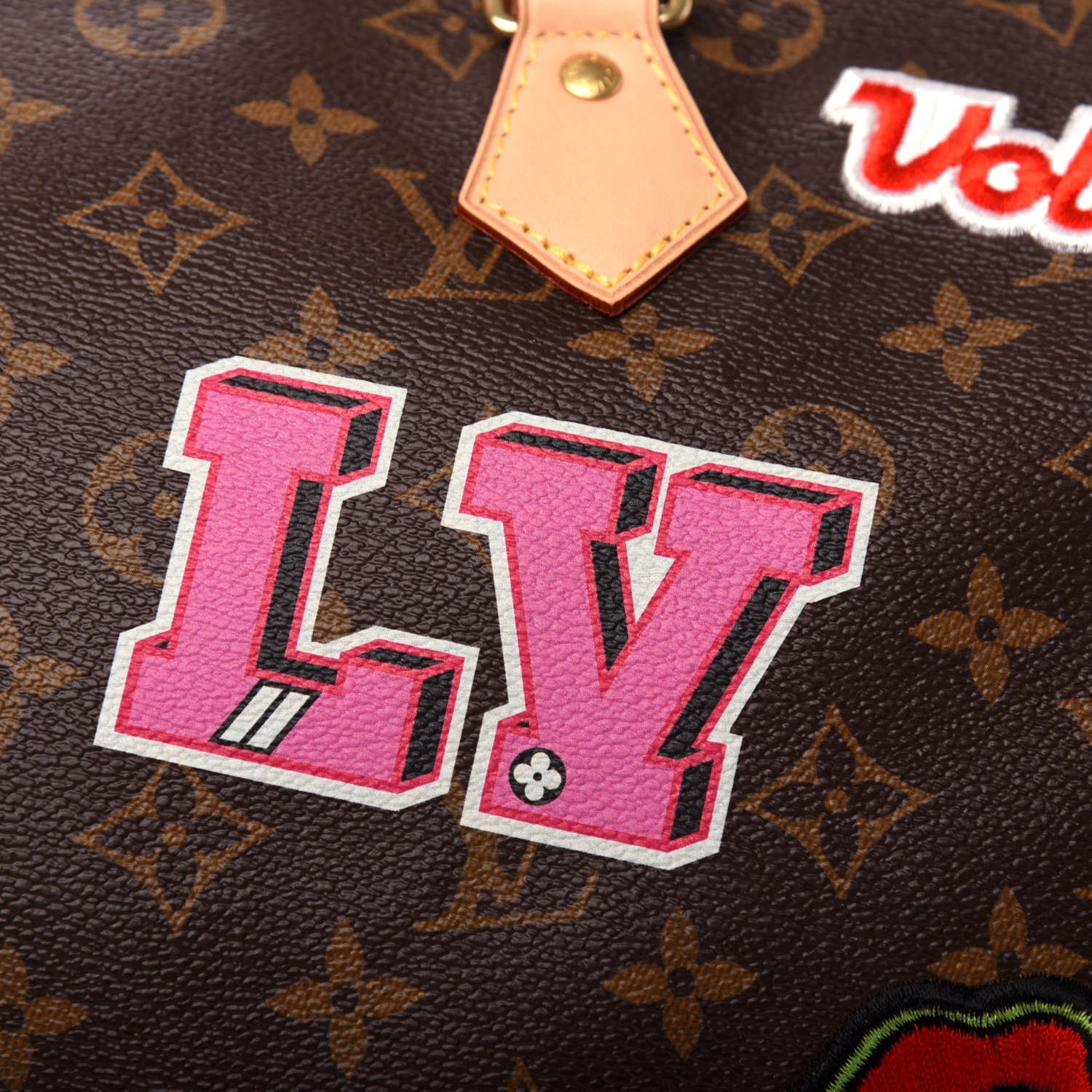 Louis Vuitton Monogram Patches Speedy Bandouliere 30 10 of 10