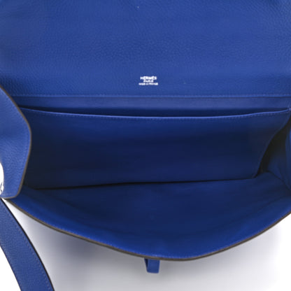 Hermes Togo Etribelt Bleu Electrique 5 of 8