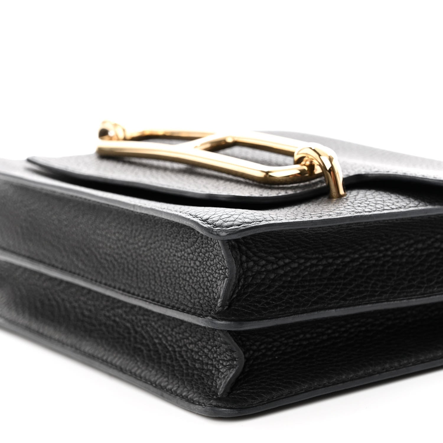 Hermes Taurillon Clemence Sac Roulis 23 Black 9 of 9