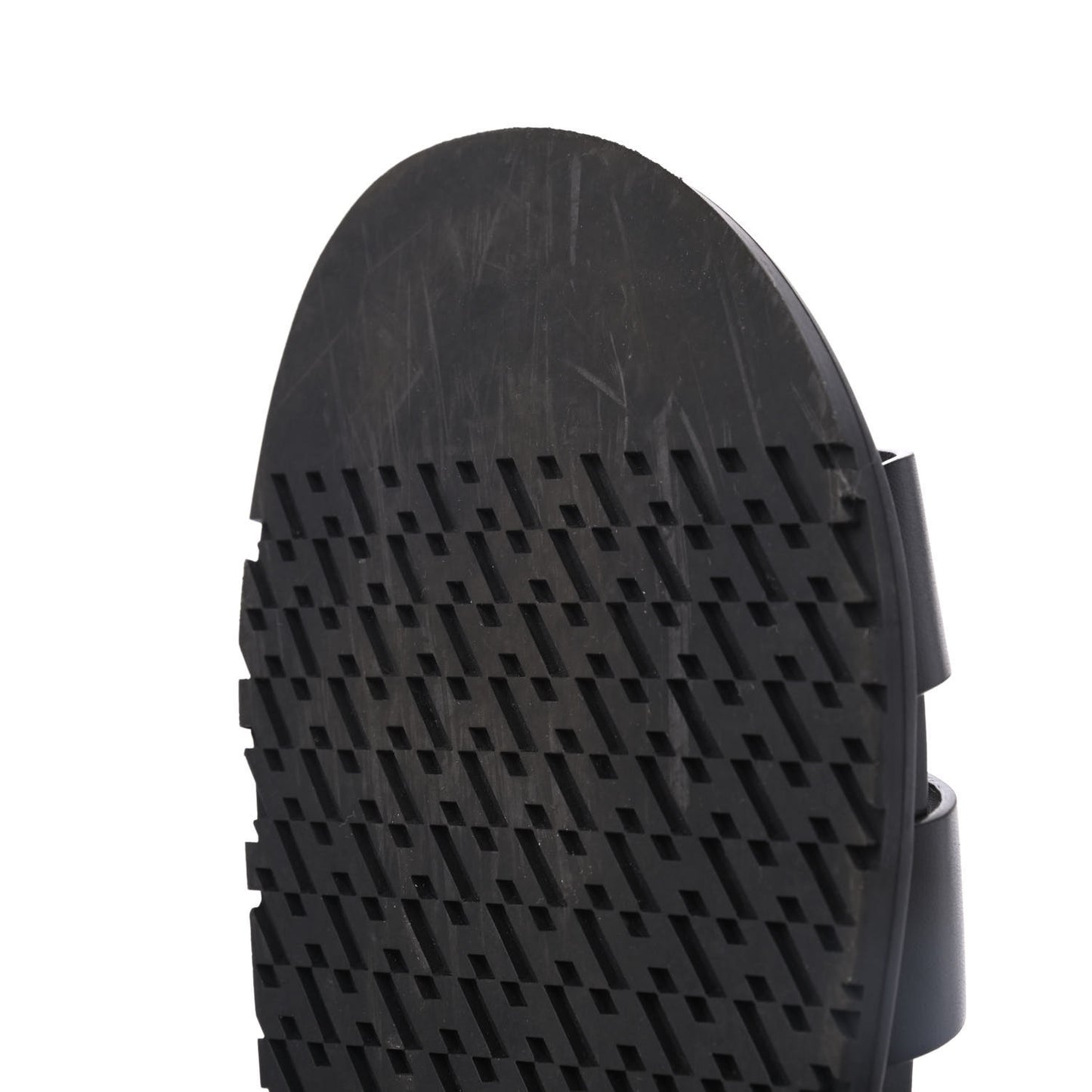 Calfskin Mens Takara Sandals 42 Black