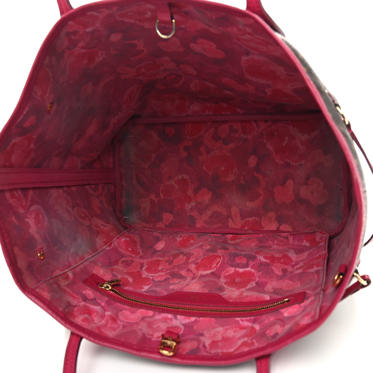 Louis Vuitton Monogram Articles de Voyage Ikat Neverfull MM Rose Indien 5 of 16