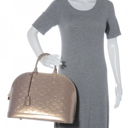 Louis Vuitton Vernis Alma GM Beige Poudre 2 of 7